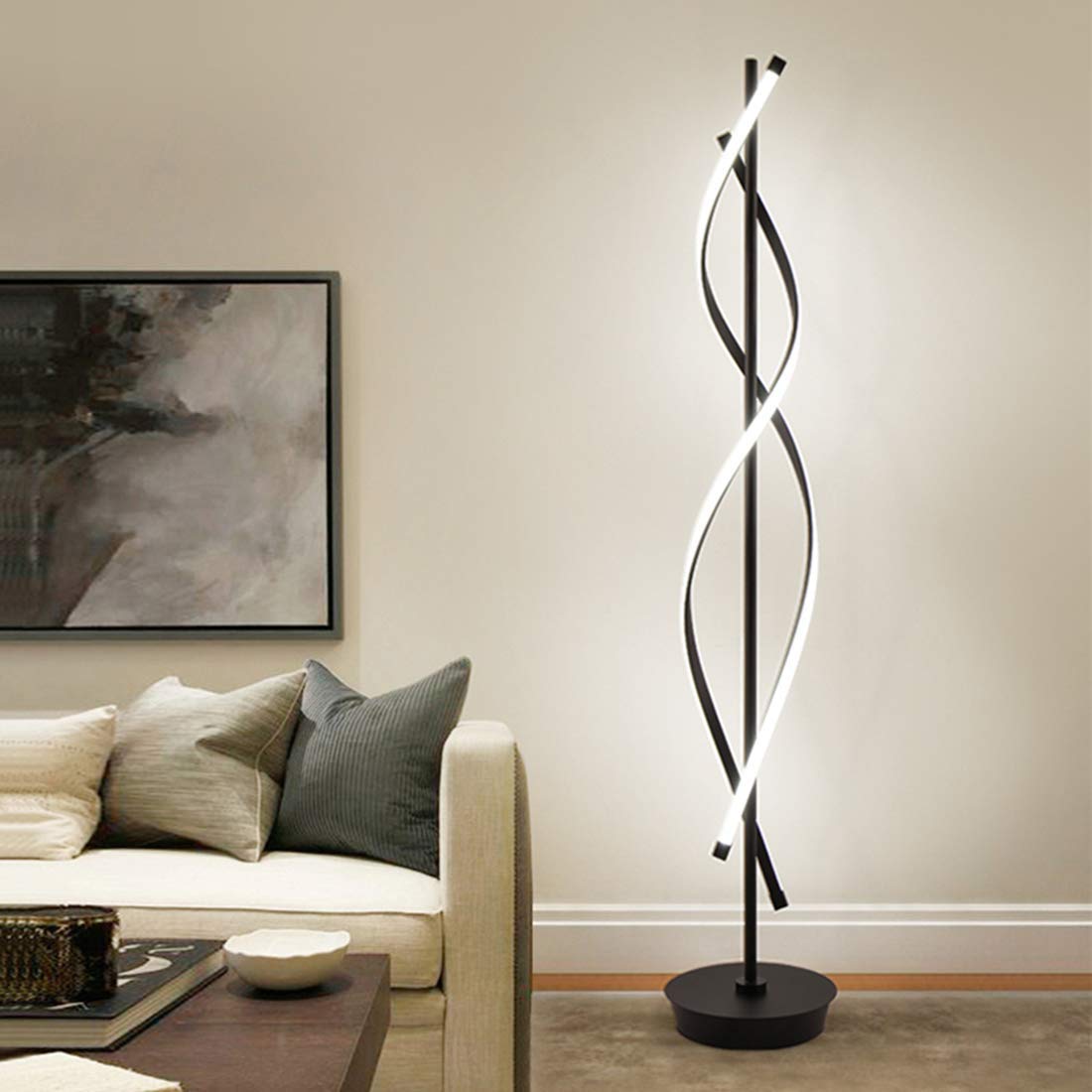 Floor Lamp Arched - LED Floor Lamp Remote Control Dimmable