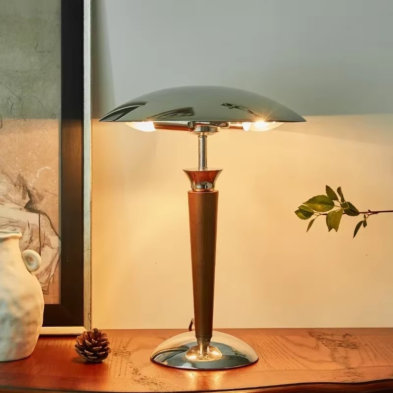 Floor Lamp Arched - Solid Wood Antique Led Floor Lamp