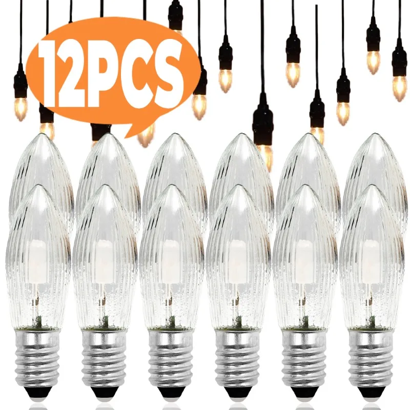 Floor Lamp Arched - E10 LED Warm Light Glass Bulbs