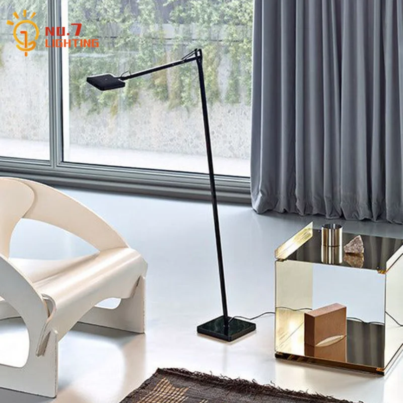 Designer Industrial Swing Arm  - Floor Lamp Arched review and price