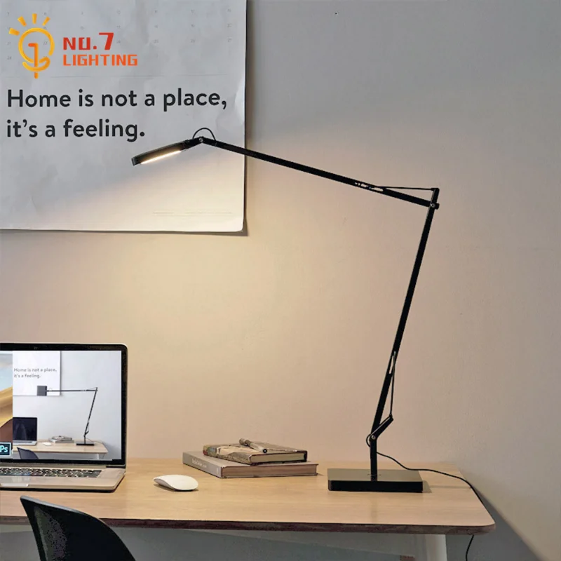 Designer Industrial Swing Arm  - Floor Lamp Arched review and price