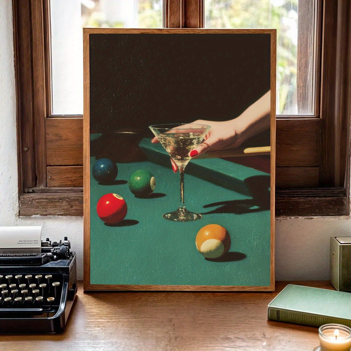 1pc Vintage Billiards Cocktail - Office Furniture Used review and price
