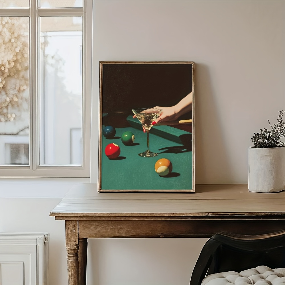 1pc Vintage Billiards Cocktail - Office Furniture Used review and price