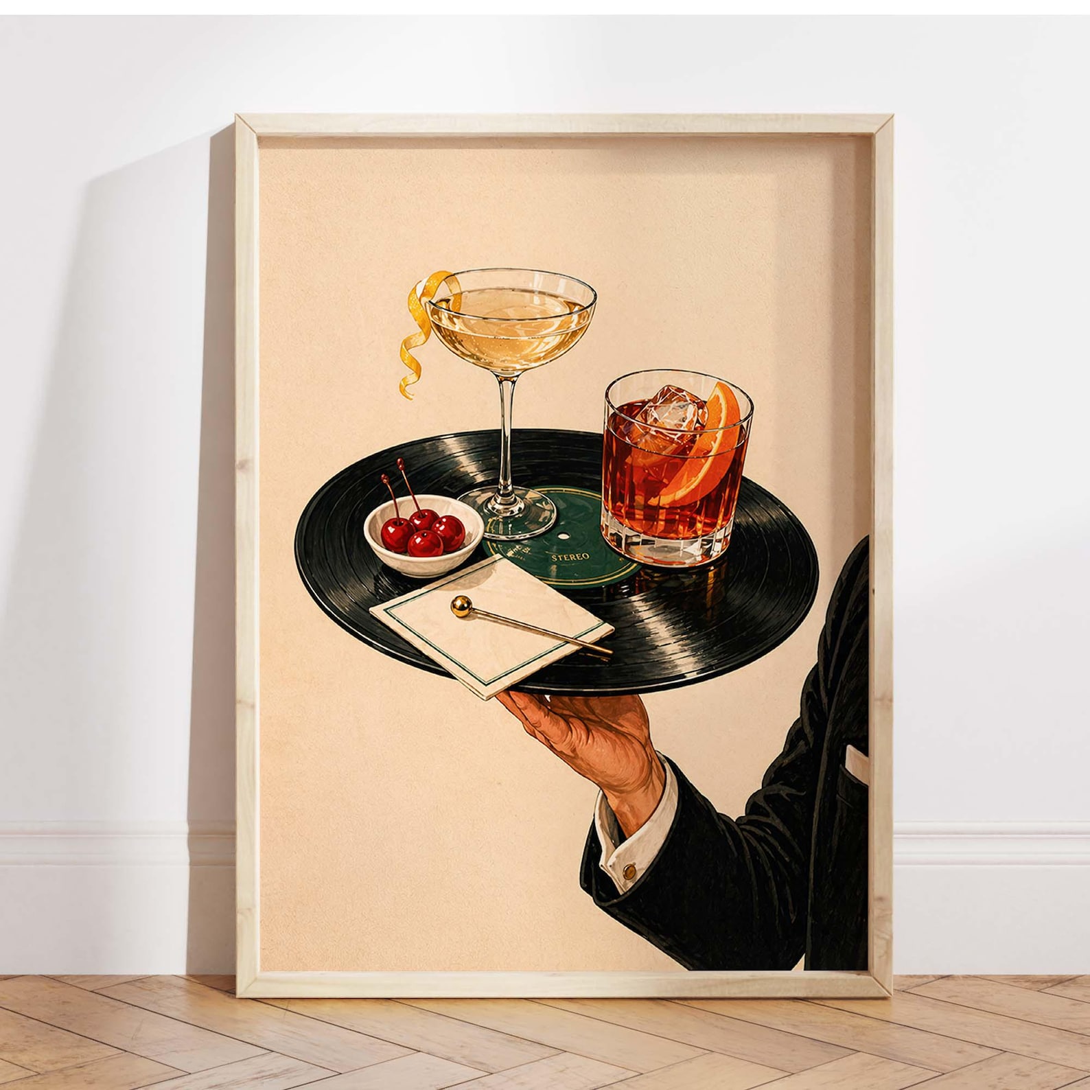 Vintage Vinyl Record Cocktail  - Office Furniture And Design review and price