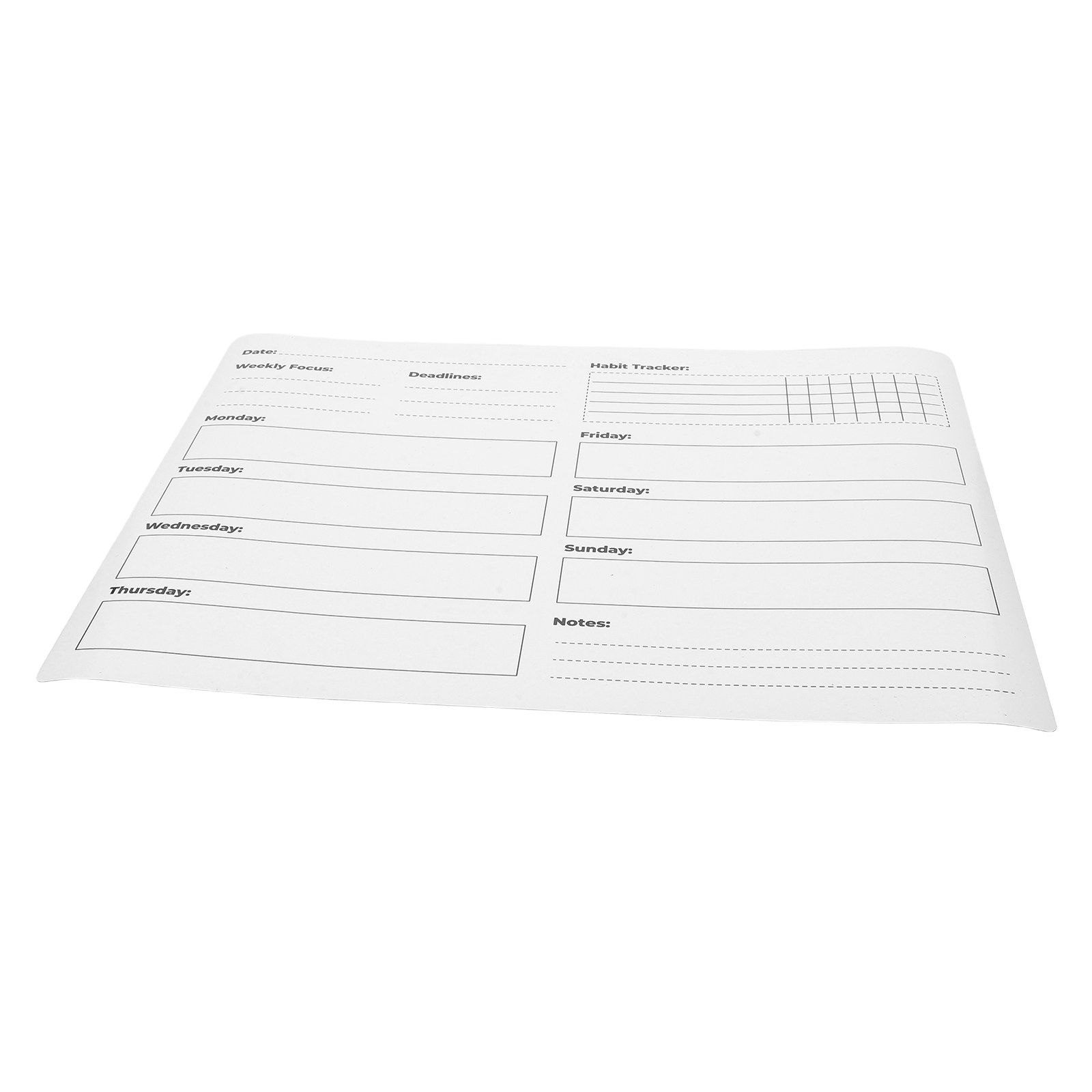 Weekly Removable Dry Erase Boa - Dry Erase Weekly review and price