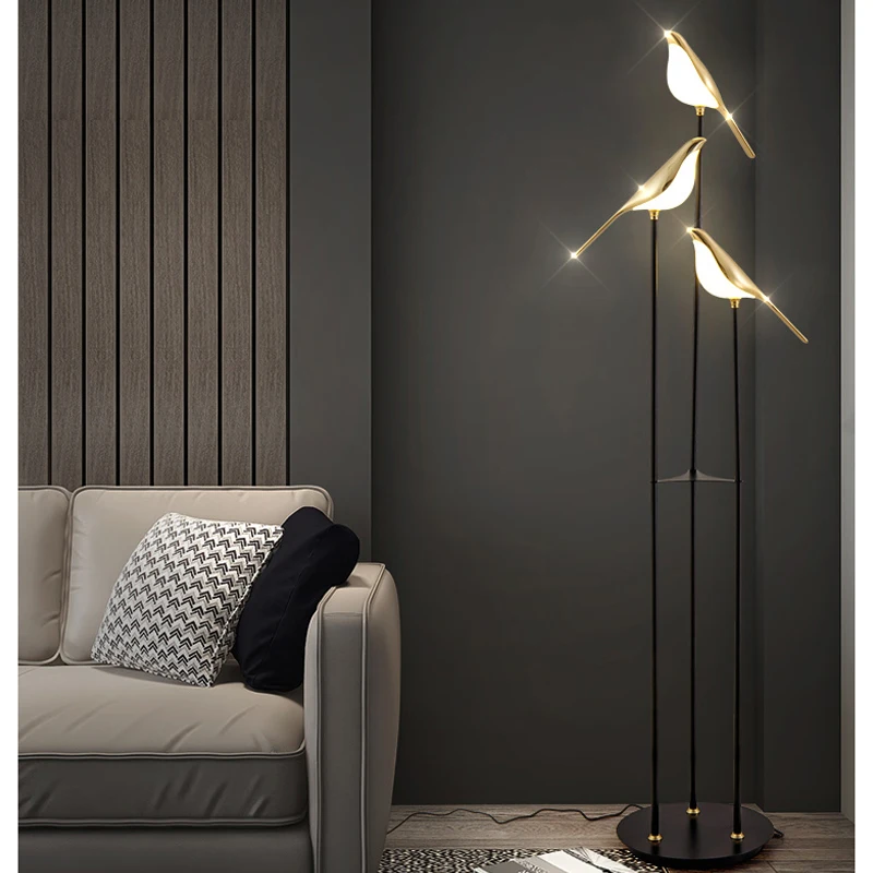 Magpie Bird Table Light Standi - Floor Lamp Arched review and price