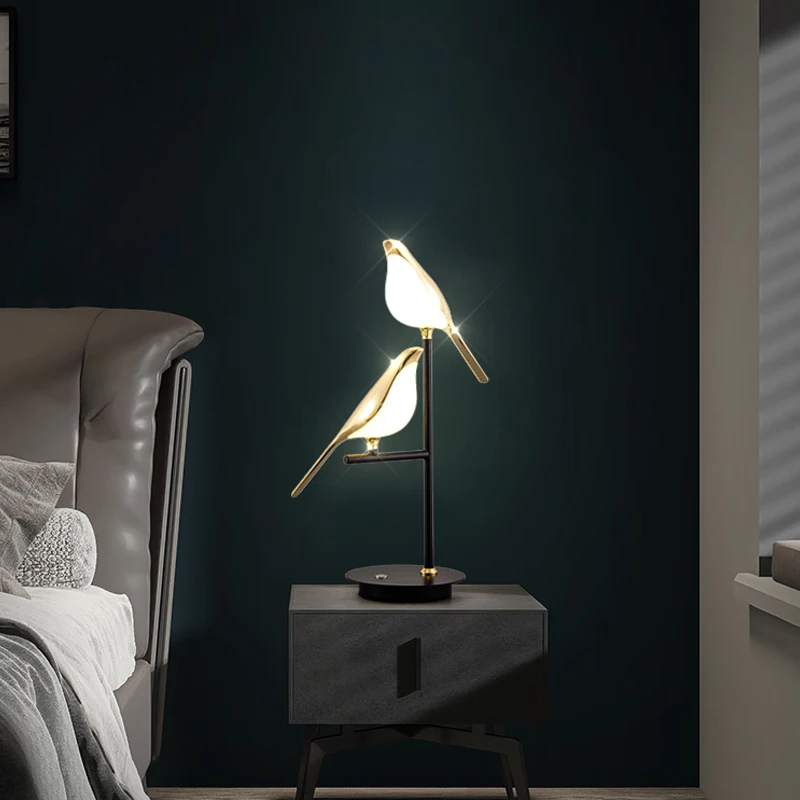 Magpie Bird Table Light Standi - Floor Lamp Arched review and price