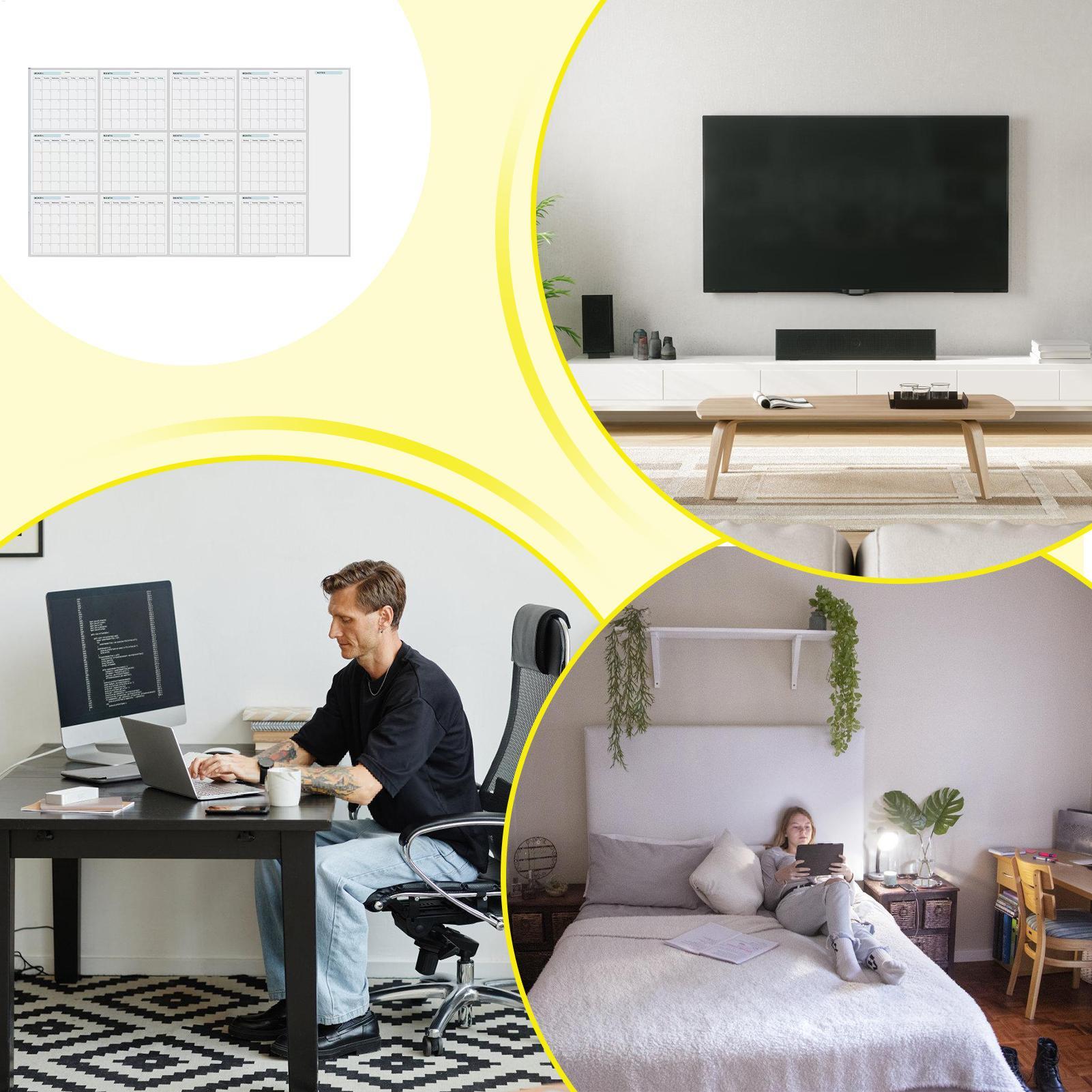 Dry Erase Yearly Whiteboard Ca - Dry Erase Weekly review and price