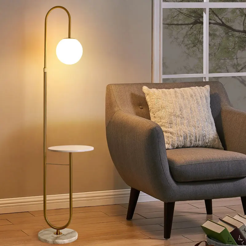 Modern LED Floor Lamp Gold Bla - Floor Lamp Arched review and price