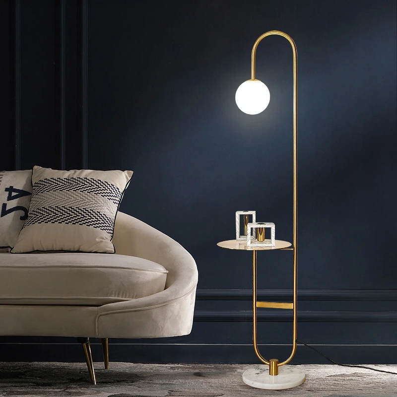Modern LED Floor Lamp Gold Bla - Floor Lamp Arched review and price