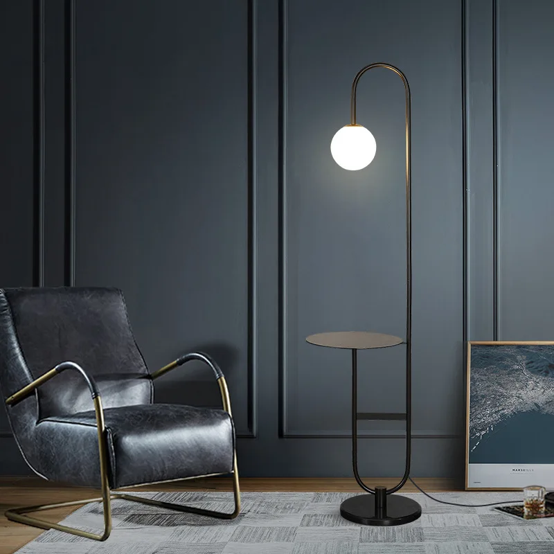 Modern LED Floor Lamp Gold Bla - Floor Lamp Arched review and price