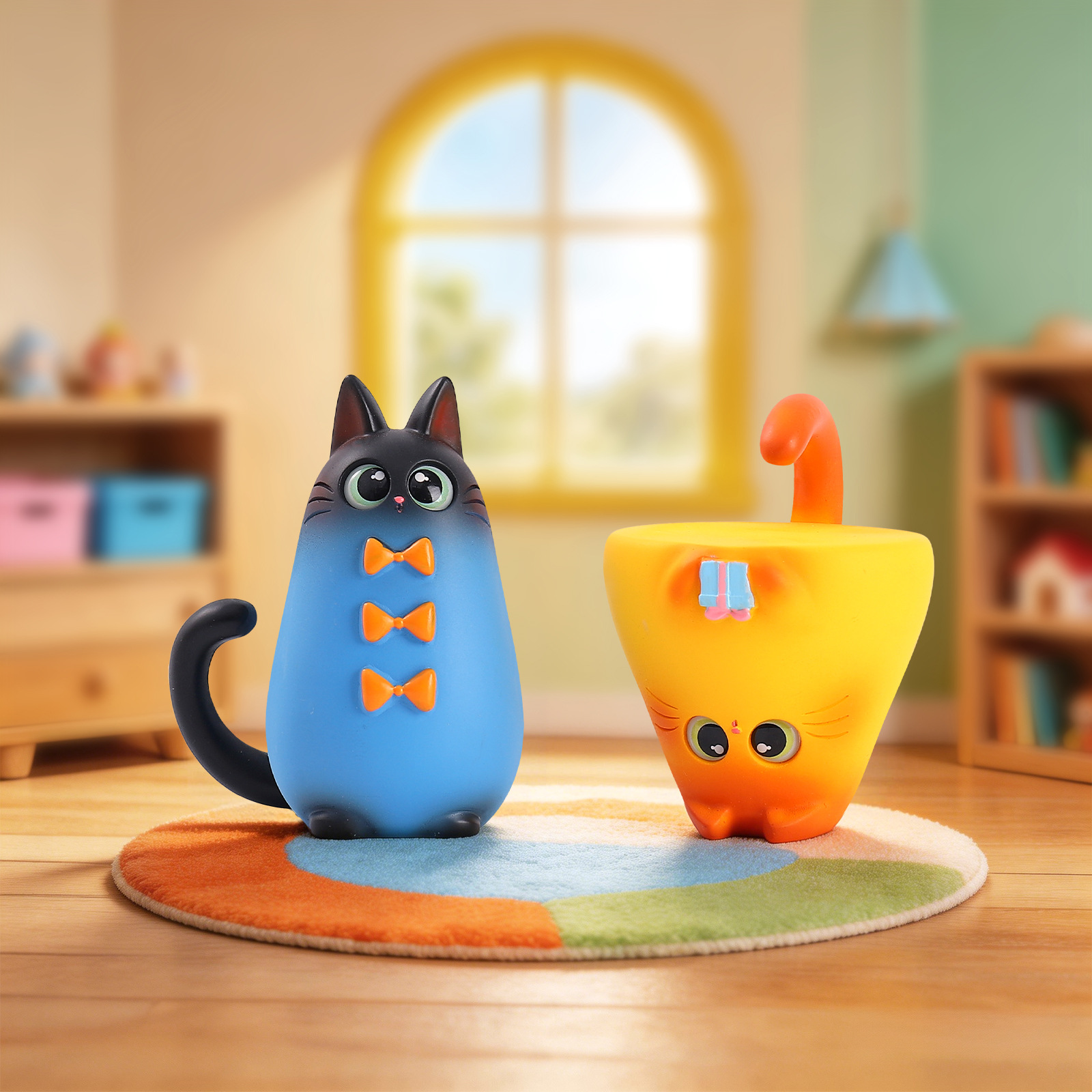 Blind Box Cat Figurine Resin C - Office Furniture Used review and price