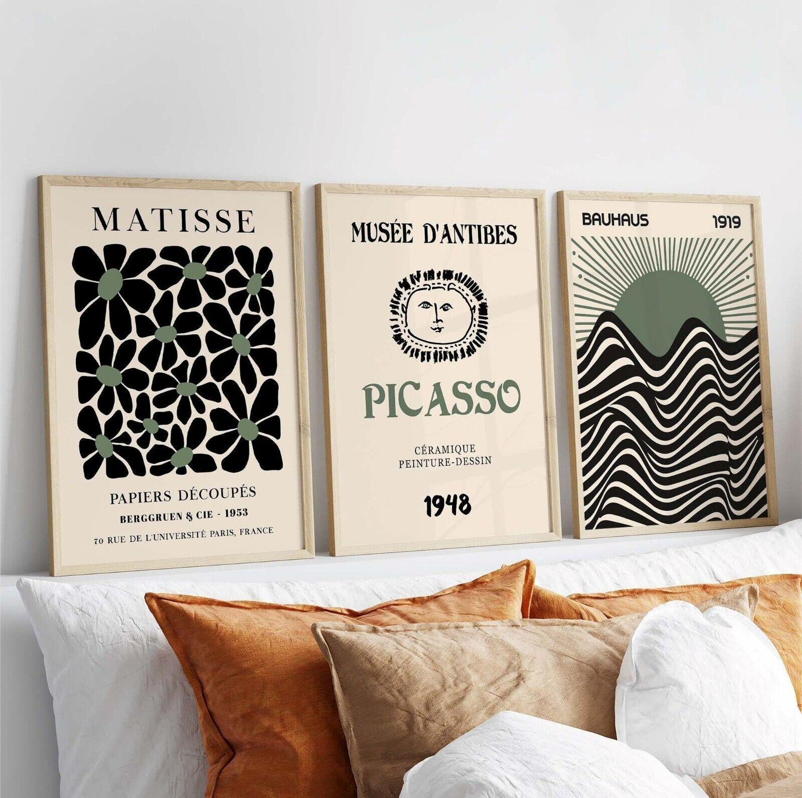 3pcs/set Retro Matisse Canvas  - Office Furniture And Design review and price