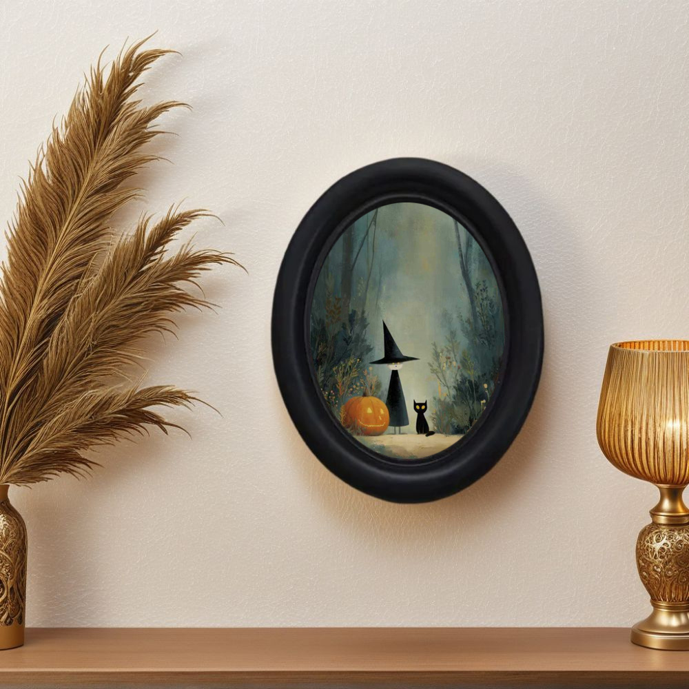 A 3D Vintage Halloween Witch a - Office Furniture And Design review and price