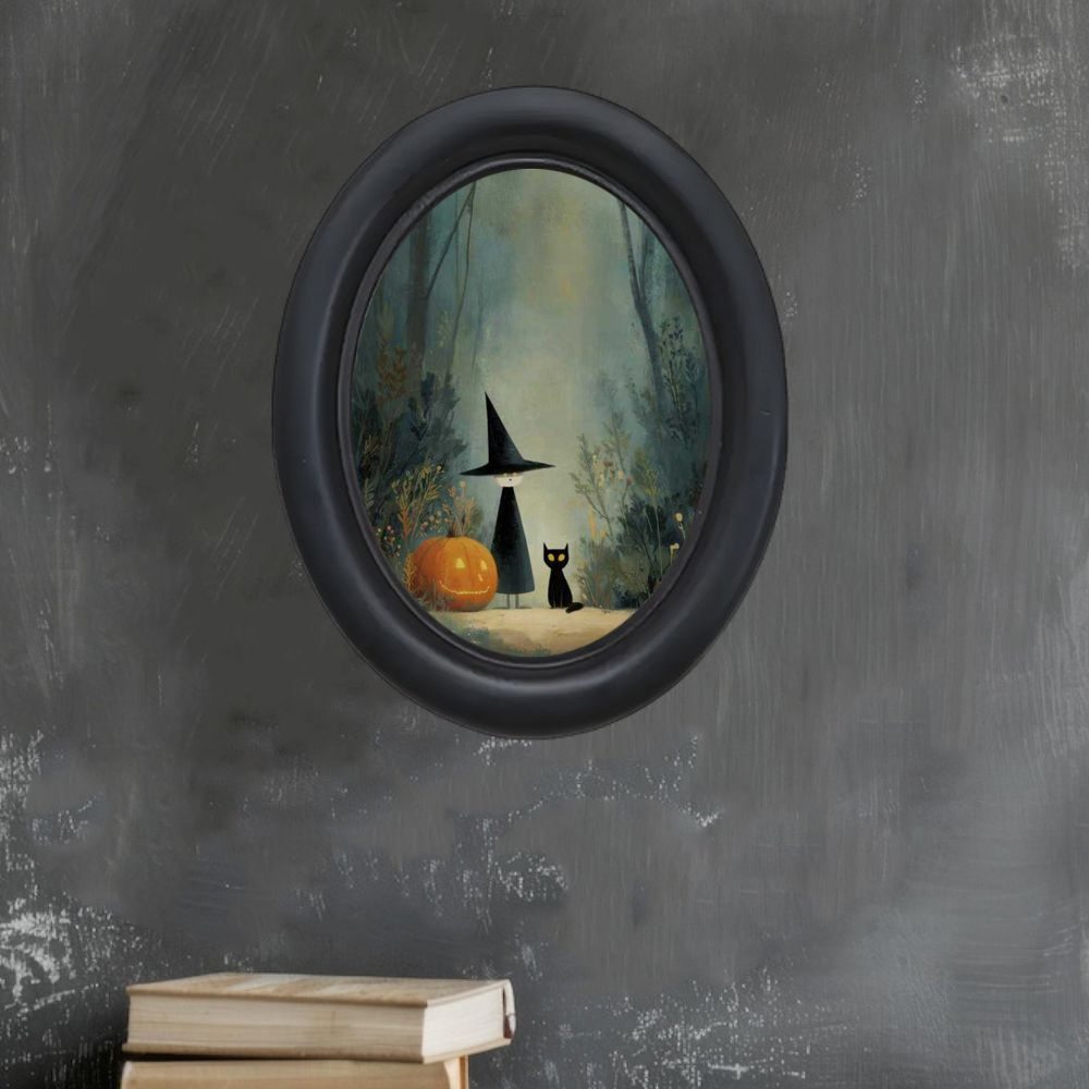 A 3D Vintage Halloween Witch a - Office Furniture And Design review and price