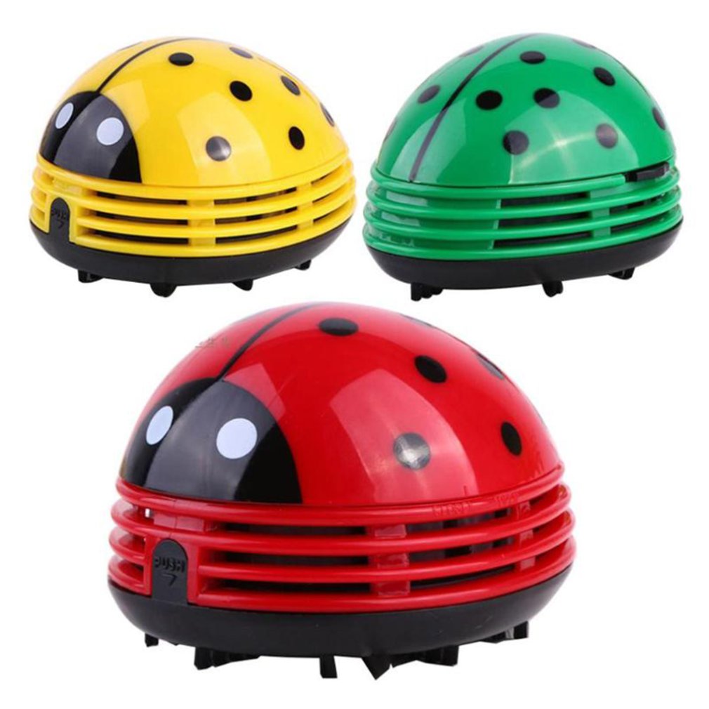 Cute Ladybug Desktop Vacuum Cl - Office Furniture Used review and price