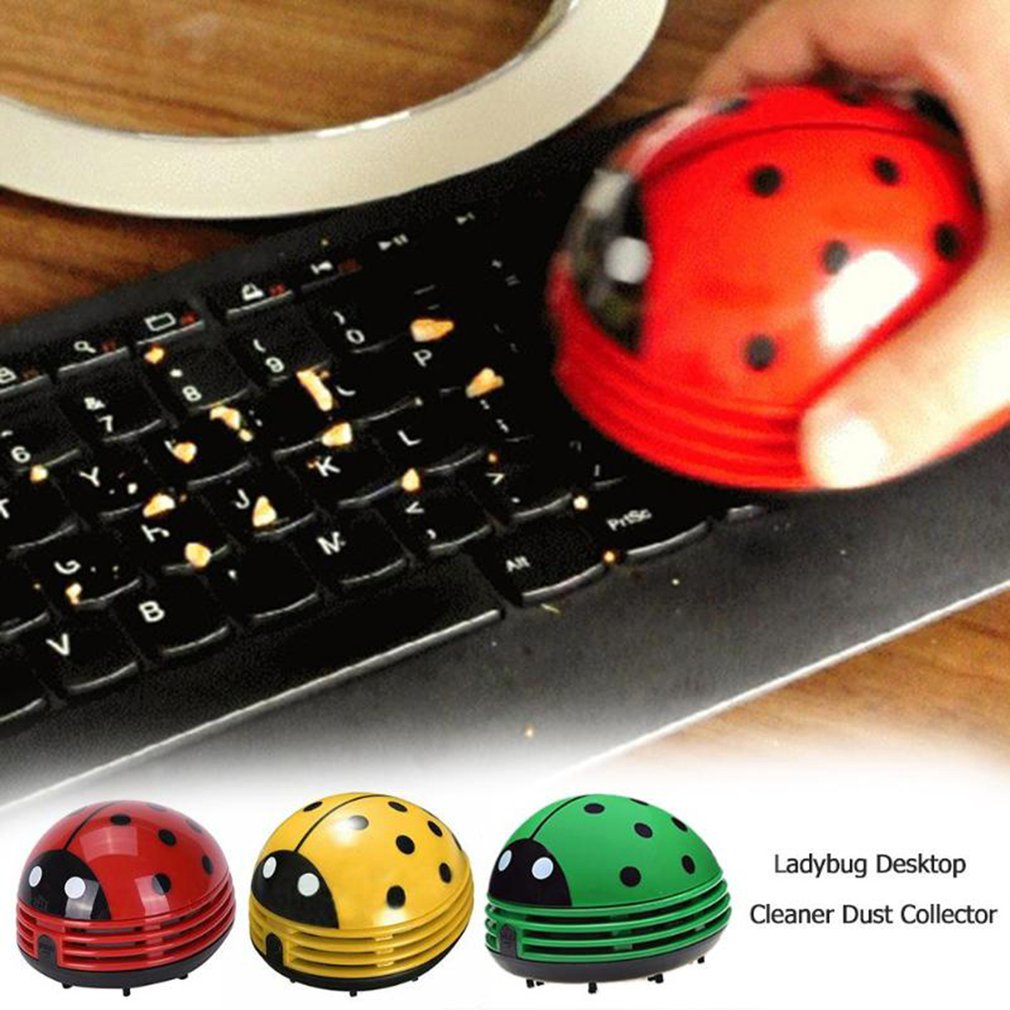 Cute Ladybug Desktop Vacuum Cl - Office Furniture Used review and price
