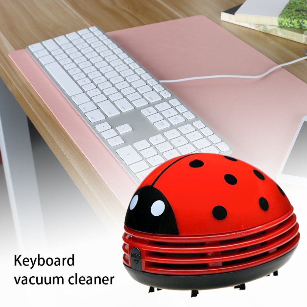 Cute Ladybug Desktop Vacuum Cl - Office Furniture Used review and price