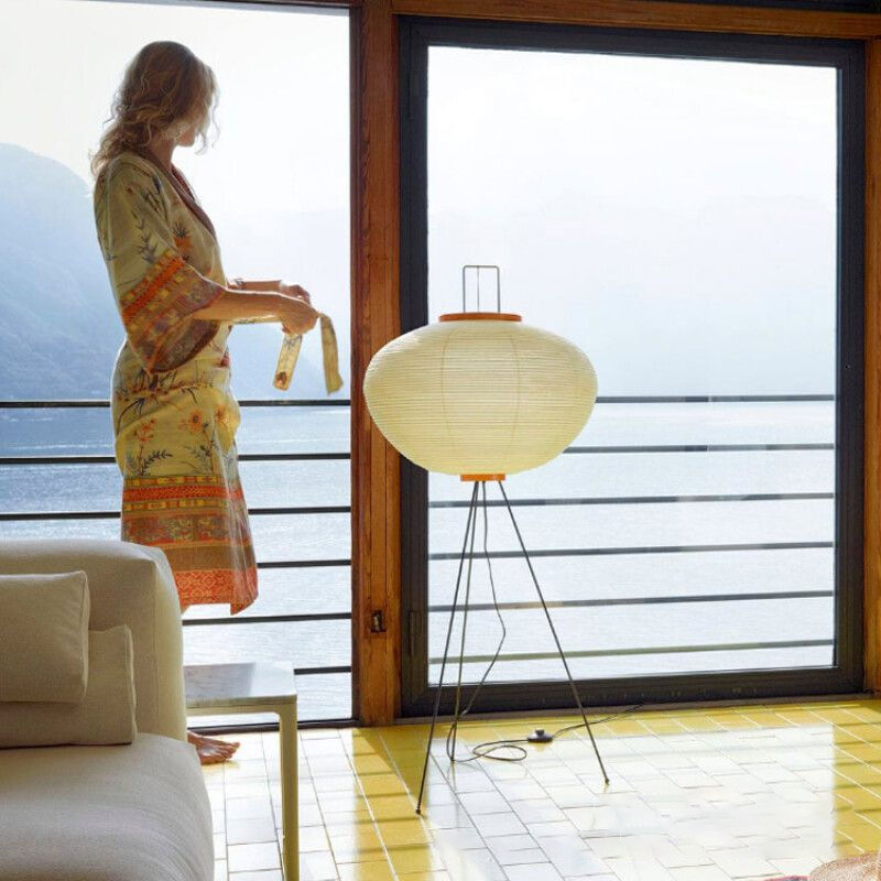 Japanese Noguchi Akari Rice Pa - Floor Lamp Arched review and price
