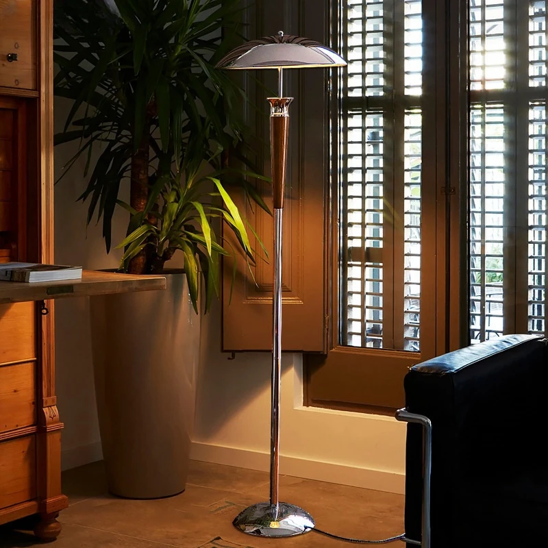 Solid Wood Antique Led Floor L - Floor Lamp Arched review and price