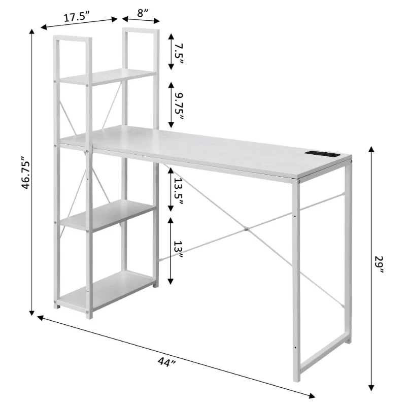 Estação De Trabalho Com Pratel - Office Furniture Com review and price